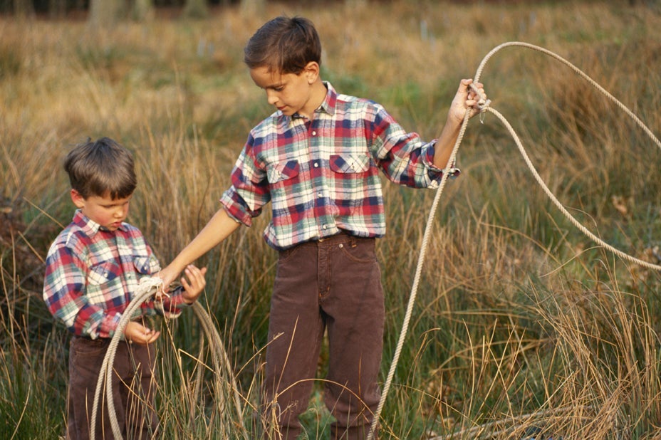Boys In Field